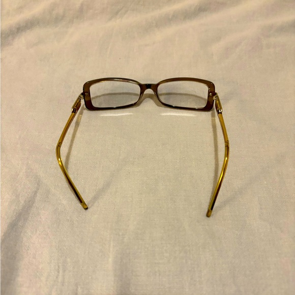 Burberry Women's Eyeglasses B 2009 3027 Brown Rectangular Frame Italy 51[]16 135 - Picture 9 of 9